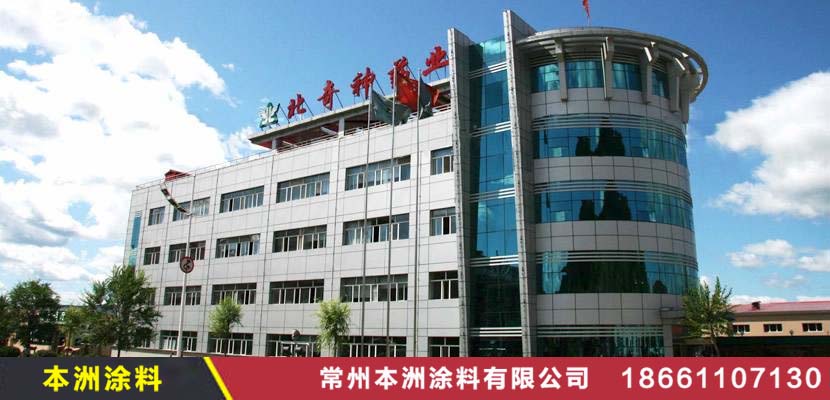 黑龙江北奇神药业地坪防腐项目