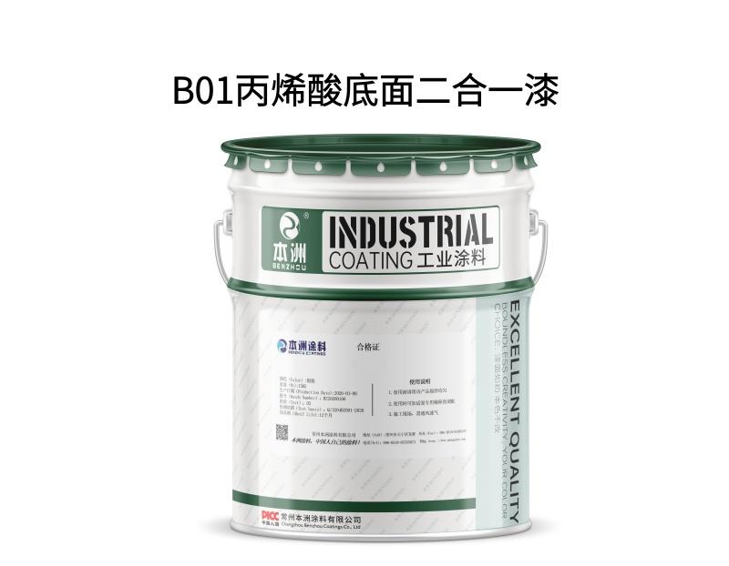 B01丙烯酸底面二合一漆