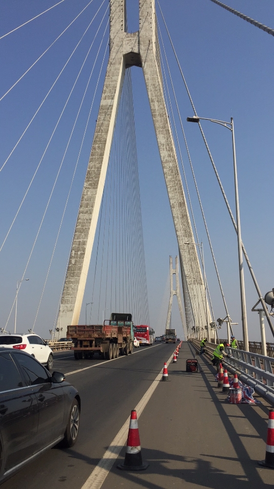 南京长江第三大桥护栏防腐项目